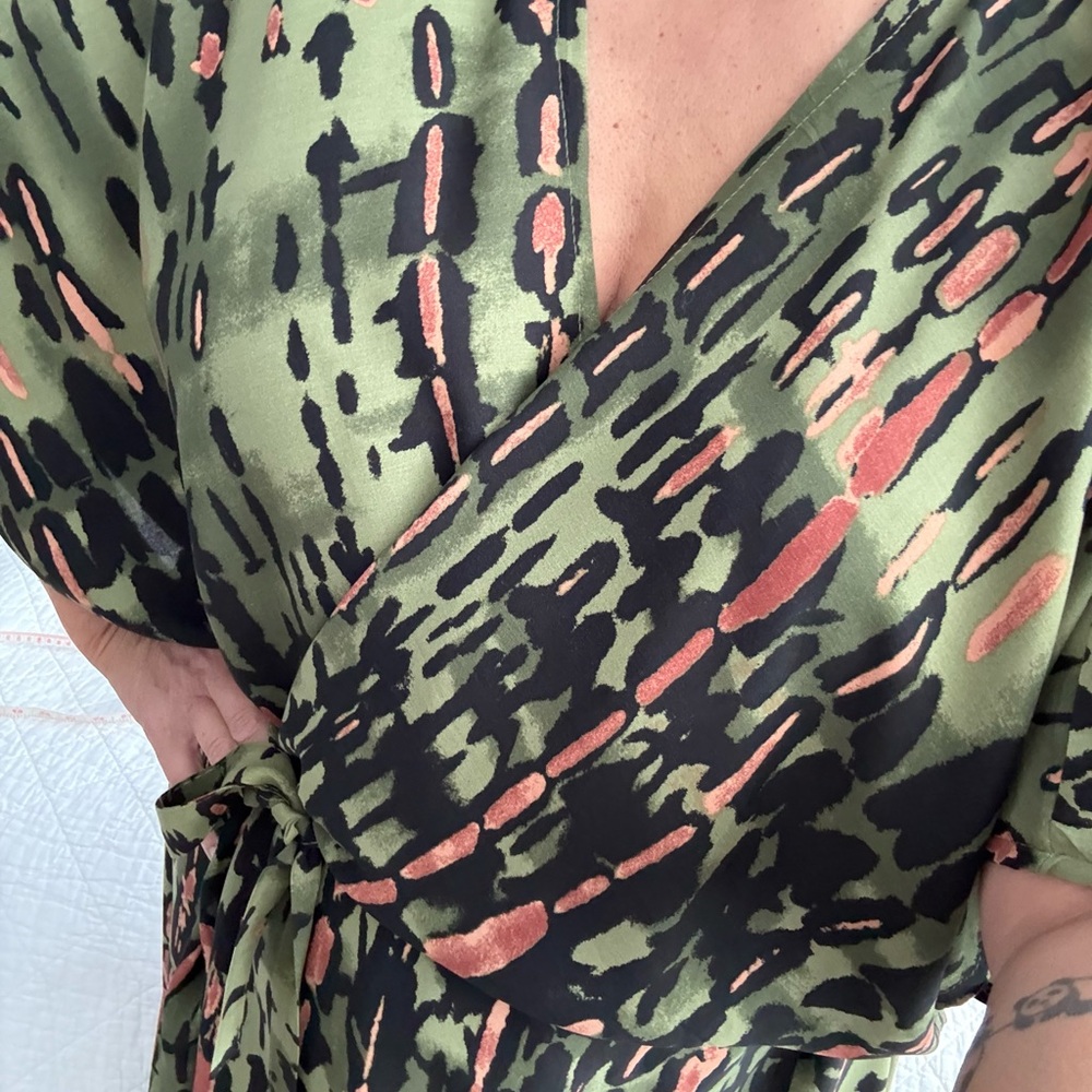 NWT Long Kimono Swimsuit Cover Up - Picture 7 of 9